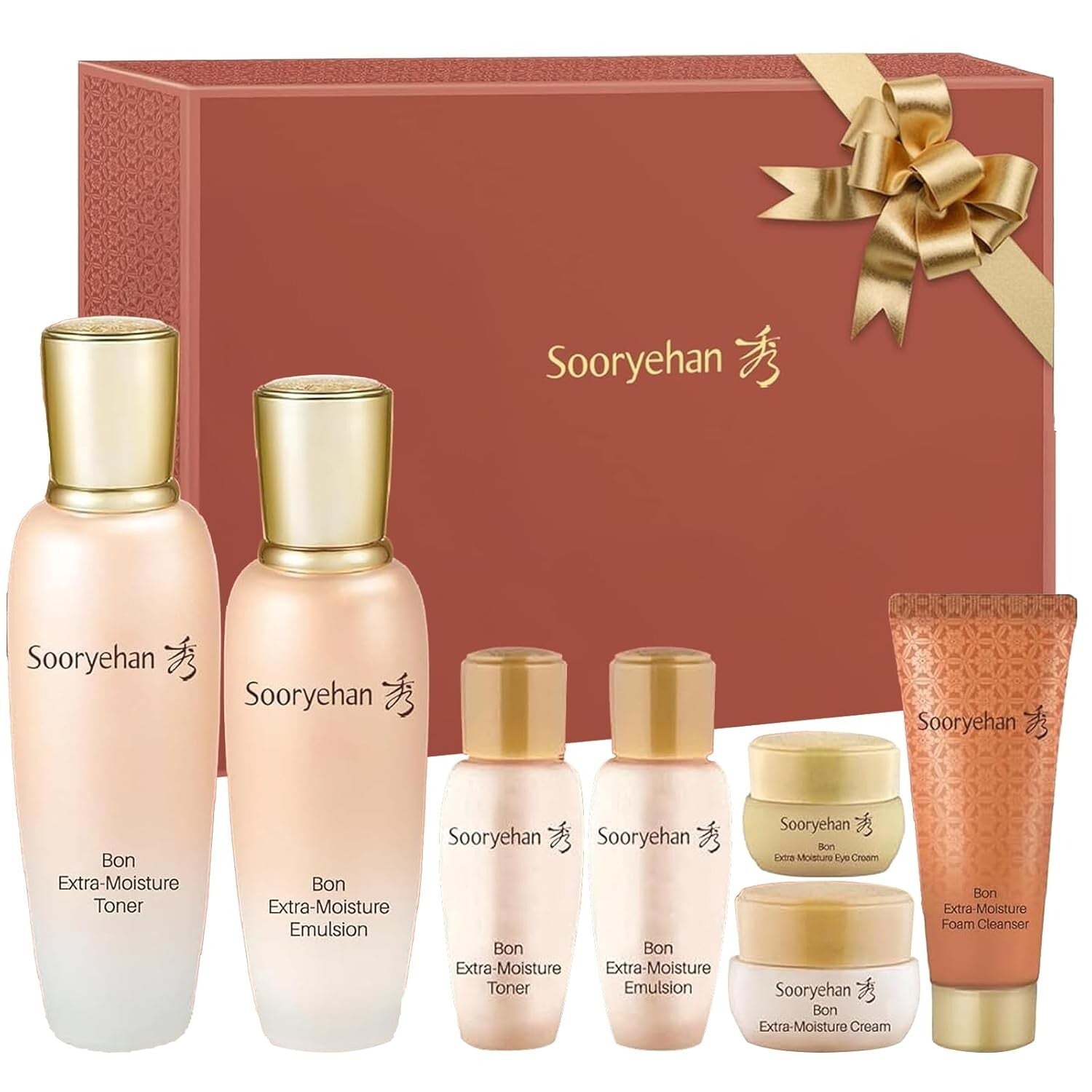 Luxury Korean Skincare Gift Set – Ginseng Moisturizing Essentials by LG Beauty