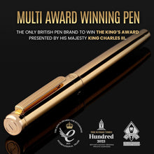 Load image into Gallery viewer, Luxury Fountain Pen with Stunning 24K Gold Finish - Perfect Gift for Him &amp; Her