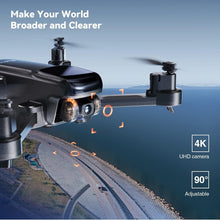 Load image into Gallery viewer, Portable U11S Drone with 4K Camera &amp; GPS - FAA Compliant, 2 Batteries Included