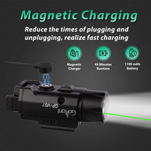 Load image into Gallery viewer, 2250 Lumens Tactical Gun Light Laser Combo - Waterproof Rechargeable LED