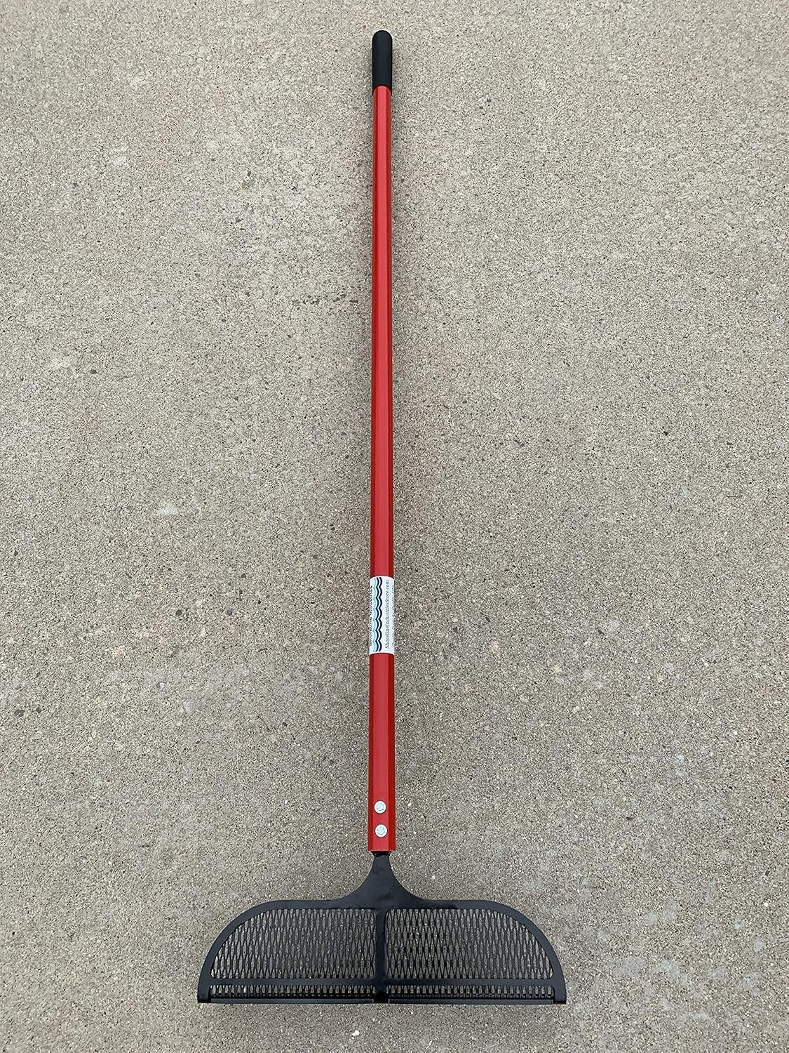 Effortless Cleanup Beach Rake for Safe Family Enjoyment - 60" Handle Made in USA
