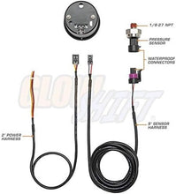 Load image into Gallery viewer, Illuminated 100 PSI Oil Pressure Gauge with 7 Color Options - Easy Installation