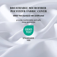 Load image into Gallery viewer, Oversized King Comforter - White All Season Duvet, Lightweight Down Alternative
