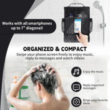 Load image into Gallery viewer, Waterproof Oxford Hanging Shower Caddy - Stylish Travel Essential for Students