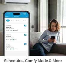 Load image into Gallery viewer, Breez Eco Smart AC Controller for Mini Split &amp; Window Units - WiFi &amp; Alexa Ready