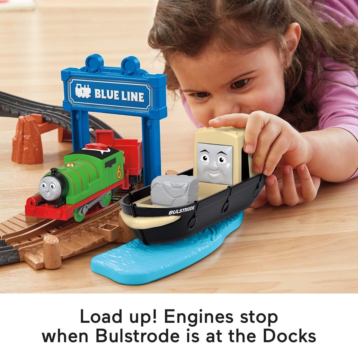 Engaging Thomas & Percy Train Set with Talking Engines and Track Switches