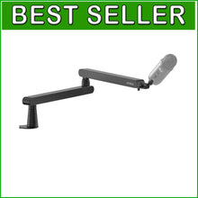 Load image into Gallery viewer, Sturdy Stainless Steel Mic Boom Arm with Cable Management &amp; Height Adjustability