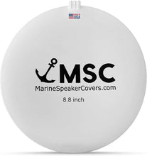 Load image into Gallery viewer, 8.8-Inch Marine Speaker Covers - Durable, Waterproof &amp; Dustproof Protection Pair
