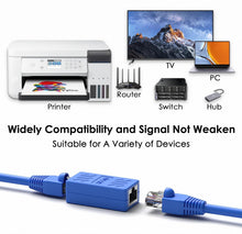 Load image into Gallery viewer, Plug and Play RJ45 Couplers - 20 PCS Female Ethernet Connectors, Corrosion-Proof