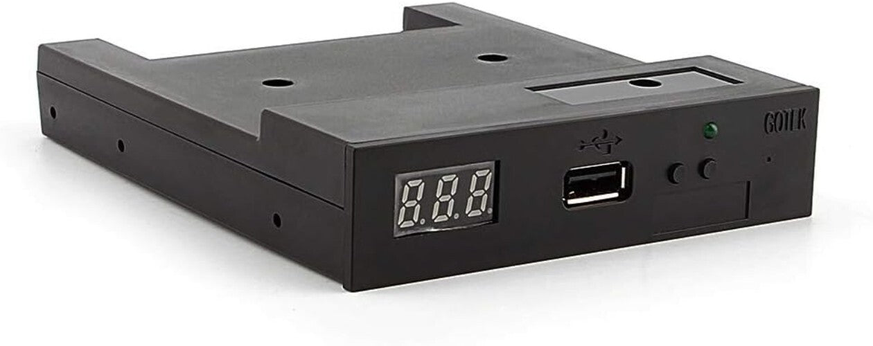 USB Floppy Drive Emulator - 1.44MB Capacity, Lightweight, No Drivers Needed