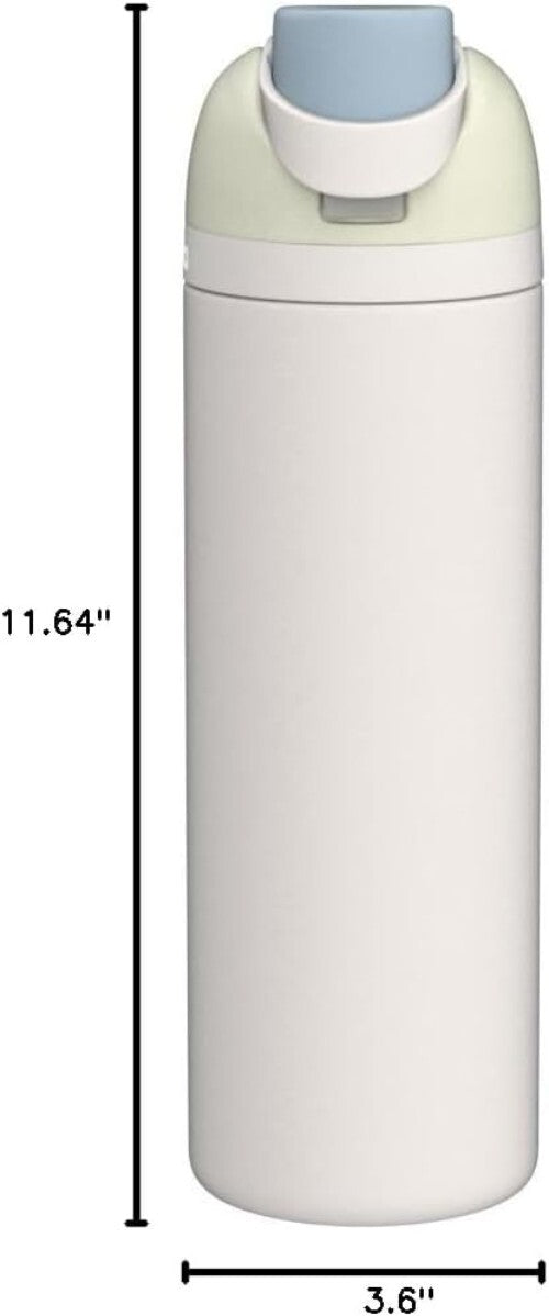 40 oz Insulated Stainless Steel Water Bottle with FreeSip Straw - Iced Breeze