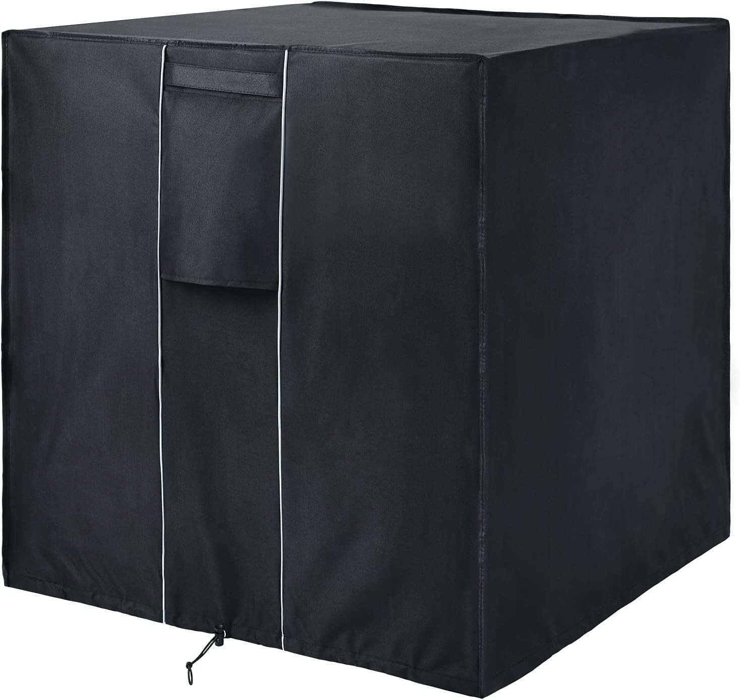 Easy Install Waterproof AC Cover with Adjustable Drawstring for Outdoor Units