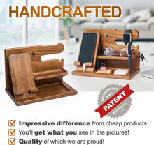 Load image into Gallery viewer, Multifunctional Phone Charging Station - Organizer for Watches, Wallets &amp; More