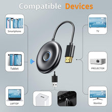 Load image into Gallery viewer, Universal Wireless HDMI Display Receiver - Stream to TV, Projector, or Monitor