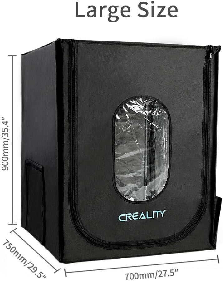 Stable 3D Printer Enclosure with Constant Temperature Control - Foldable Design