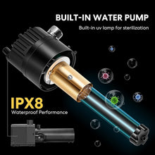 Load image into Gallery viewer, Reliable 660 GPH Pond Filter Pump with Built-In Light: Perfect for Garden Ponds