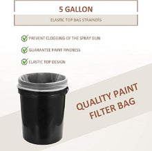 Load image into Gallery viewer, Multi-Purpose 5 Gallon Paint Strainer Bags - 50 Pieces, Ideal for Gardening Too