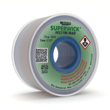 Load image into Gallery viewer, Effortless Solder Removal Super Wick Desoldering Braid - 50' Length, 0.075