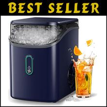Load image into Gallery viewer, Compact Nugget Ice Maker - 33 lbs/24H, Perfect for Parties &amp; Refreshing Drinks