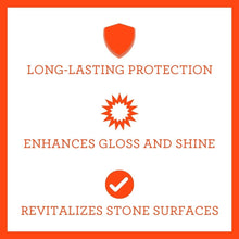 Load image into Gallery viewer, Advanced Stain-Proof Granite Sealer &amp; Polish - 128 fl oz for Durable Stone Care