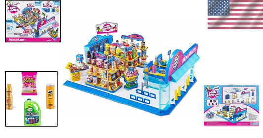 Build Your Own Mini Mart - 5 Surprise Electronic Playset with Realistic Sounds