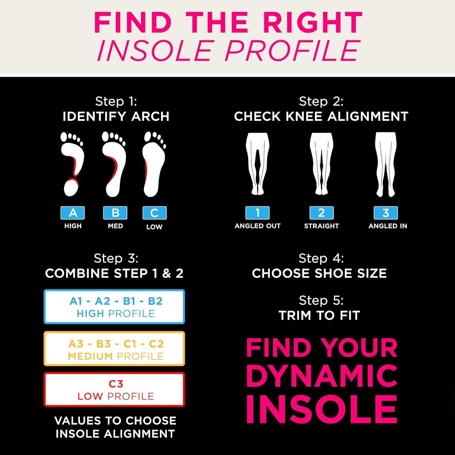 Arch Support Insoles: AcePro Super Grip for Enhanced Agility in Sports - 2XL