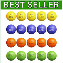 Load image into Gallery viewer, Inspirational Stress Balls - 20 Pack for Kids &amp; Adults, Anxiety Relief &amp; Focus