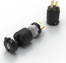 Load image into Gallery viewer, Rugged Nylon 15 Amp NEMA 5-15P Plug Replacement, 10-Pack for Durability