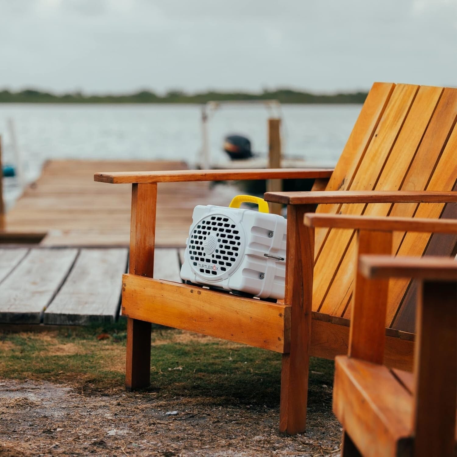 Rugged IP67 Waterproof Bluetooth Speaker - Stereo Pairing & Built-in Power Bank