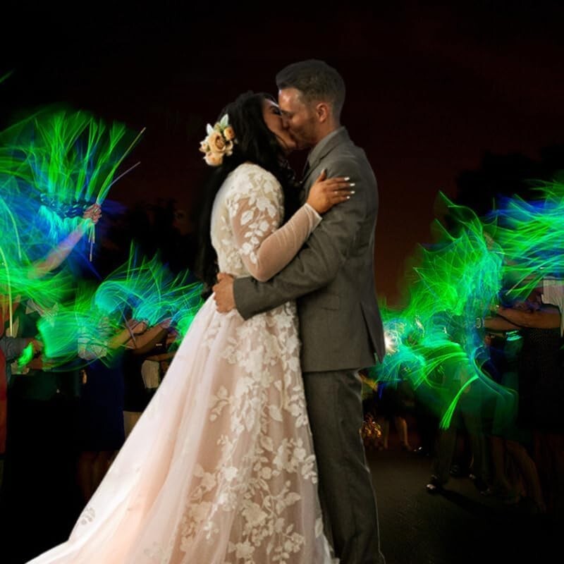 Long-Lasting Waterproof Glow Necklaces - 100ct for Festivities & Raves