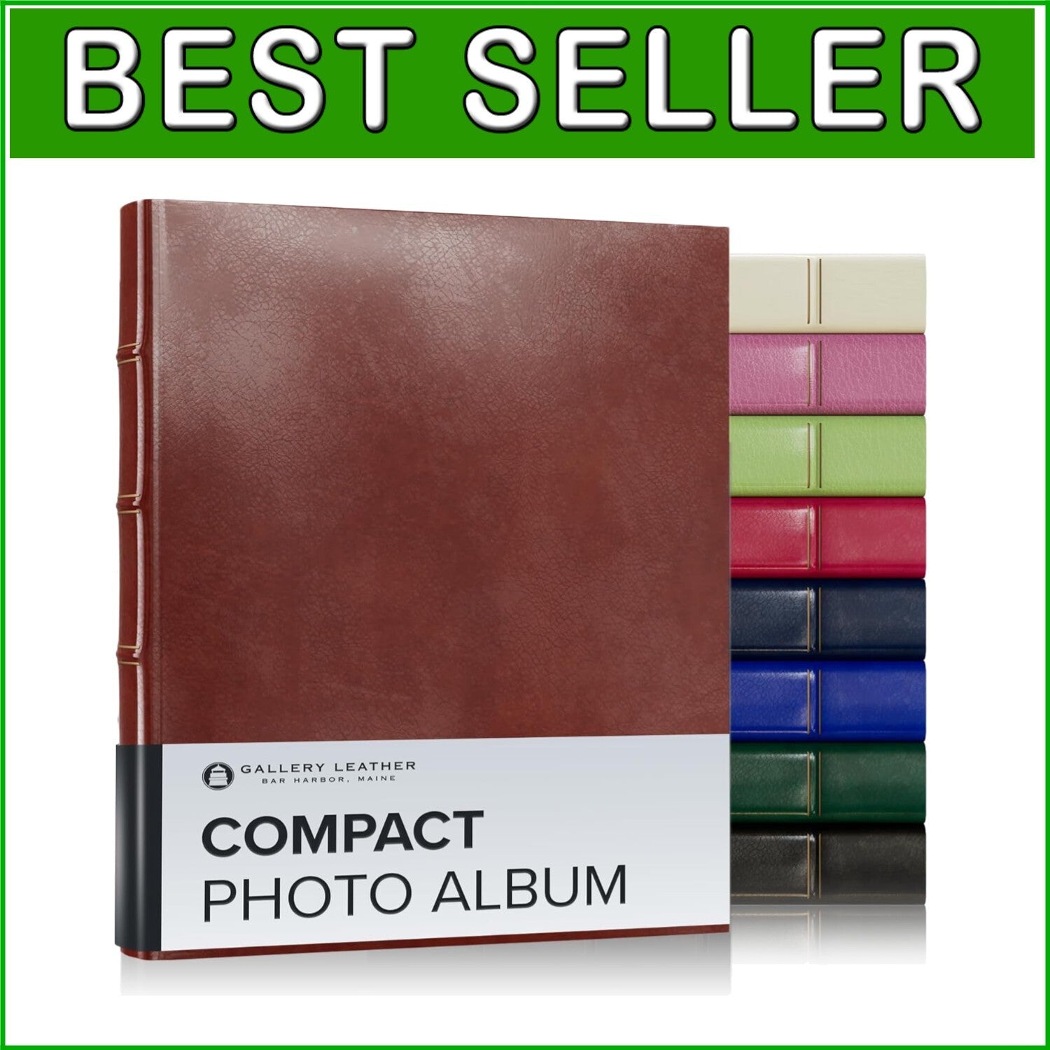 Elegant Handcrafted 4x6 Photo Album - 3 Ring Binder for Cherished Memories