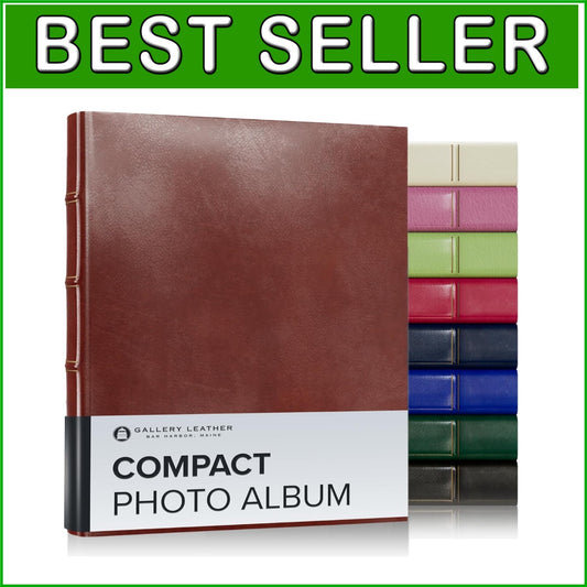 Elegant Handcrafted 4x6 Photo Album - 3 Ring Binder for Cherished Memories