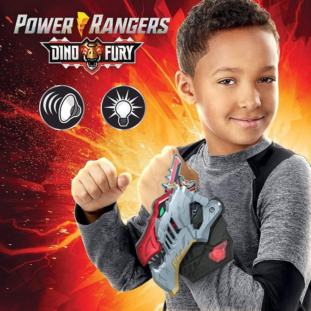 Dino Fury Morphing Electronic Toy - Engaging Lights, Sounds & Motion Features