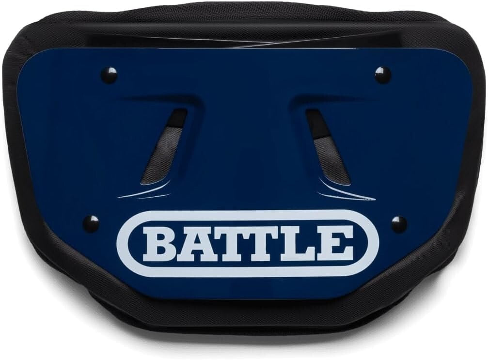 Durable Hard Shell Football Back Protector with Installation Hardware Included