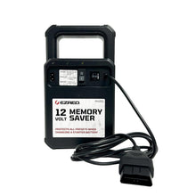 Load image into Gallery viewer, Compact 12V Memory Saver and Built-In Charger for Vehicle Maintenance - Black