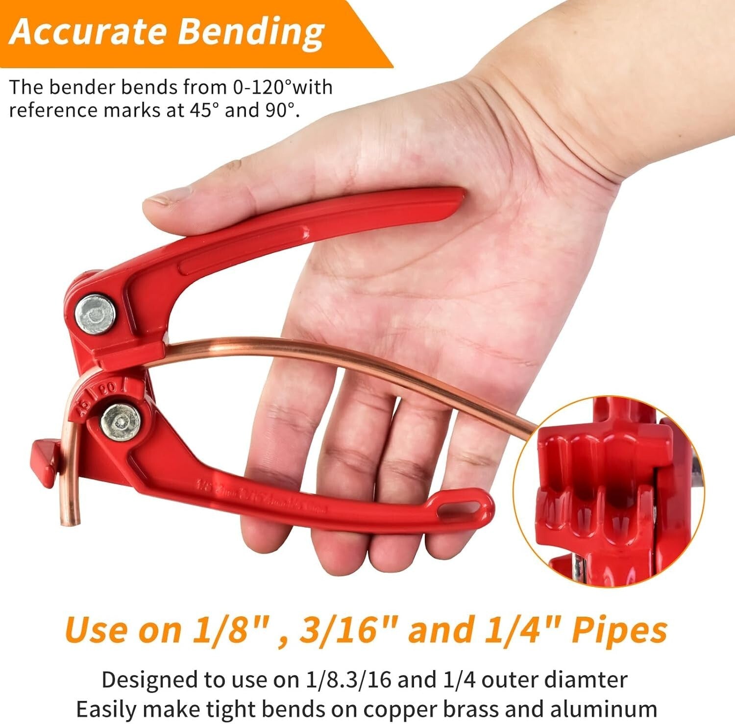 Durable 3/16" Brake Line Set with Flaring Tool & Complete Fittings Package