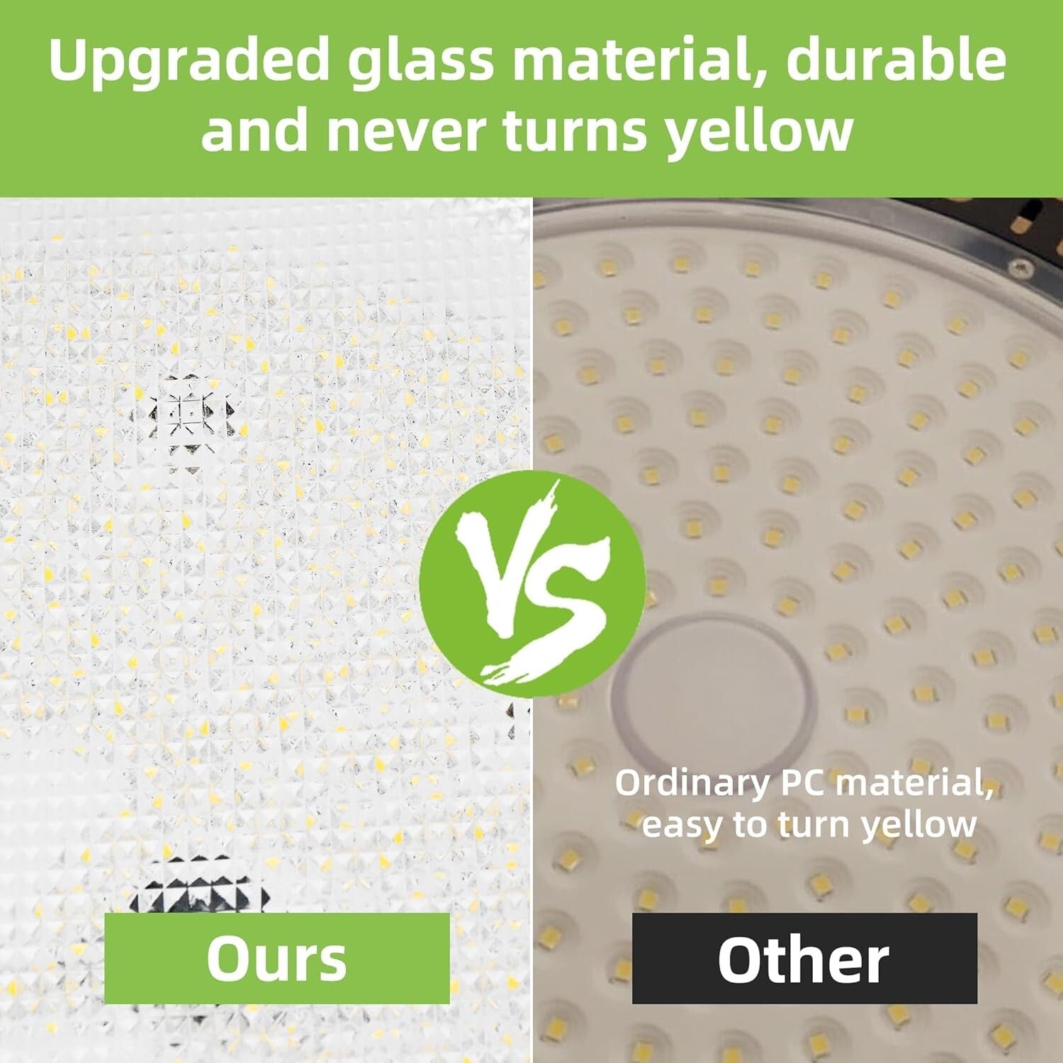 200W LED High Bay Light Fixture - 2 Pack 5000K Waterproof for Garage & Warehouse