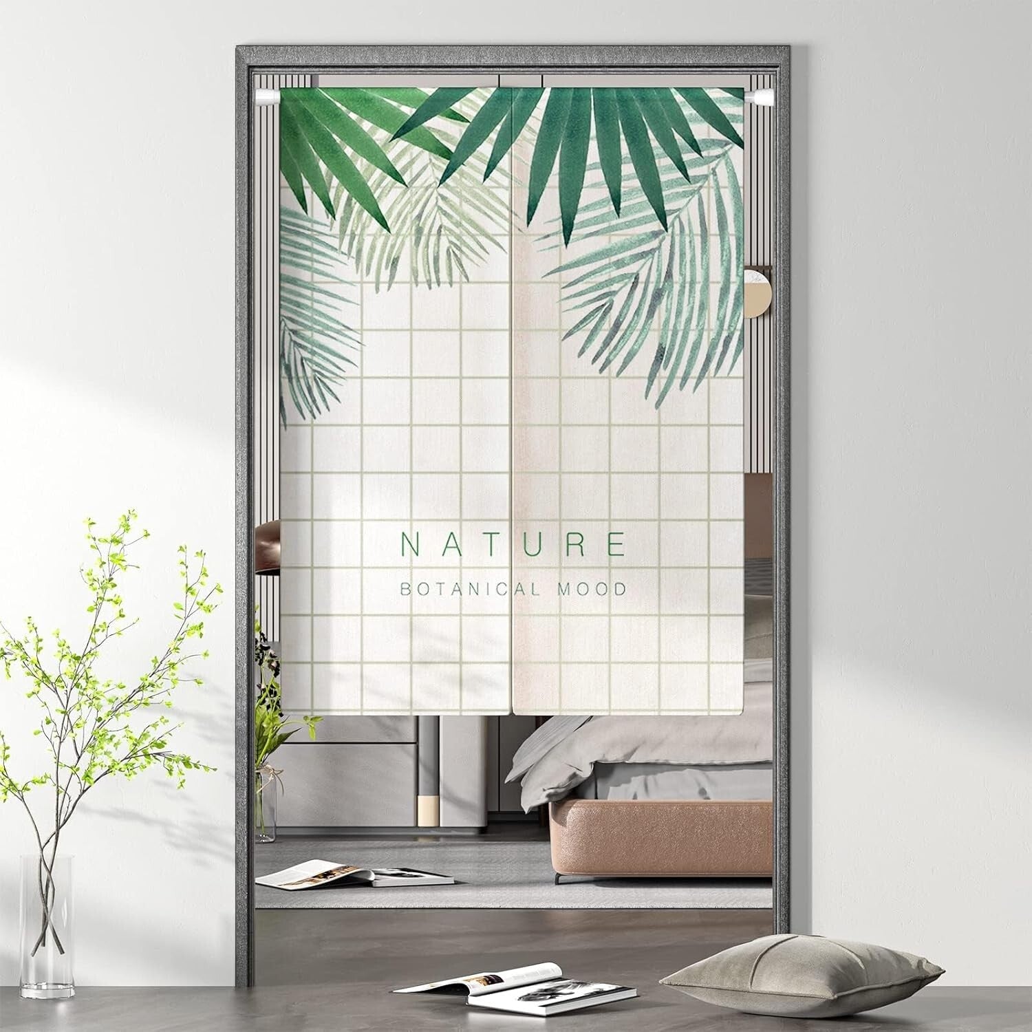 Premium Adjustable Tension Rods, Anti-Skid Ends & Easy Installation, 6-Pcs