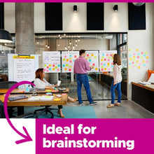 Load image into Gallery viewer, Ink Bleed-Through Resistant Super Sticky Flip Chart Paper - 6 Pads Included