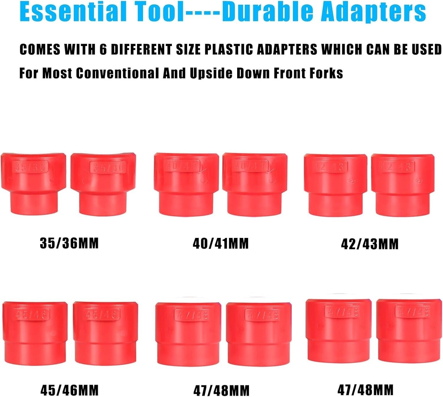 14PC Motorcycle Fork Seal Driver Tool Kit - 6 Sizes for Reliable Repairs