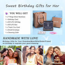 Load image into Gallery viewer, Sterling Silver 70th Birthday Necklace - Perfect Gift with Elegant Packaging