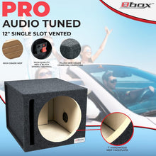 Load image into Gallery viewer, Optimized 12-Inch Subwoofer Box - Airtight MDF Design for Rattle-Free Sound