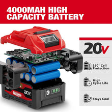 Load image into Gallery viewer, Lightweight Cordless Impact Driver with 4000mAh Battery - Ideal for Mechanics