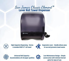 Load image into Gallery viewer, Durable Plastic Paper Towel Dispenser for Kitchens and Bathrooms - Wall Mounted