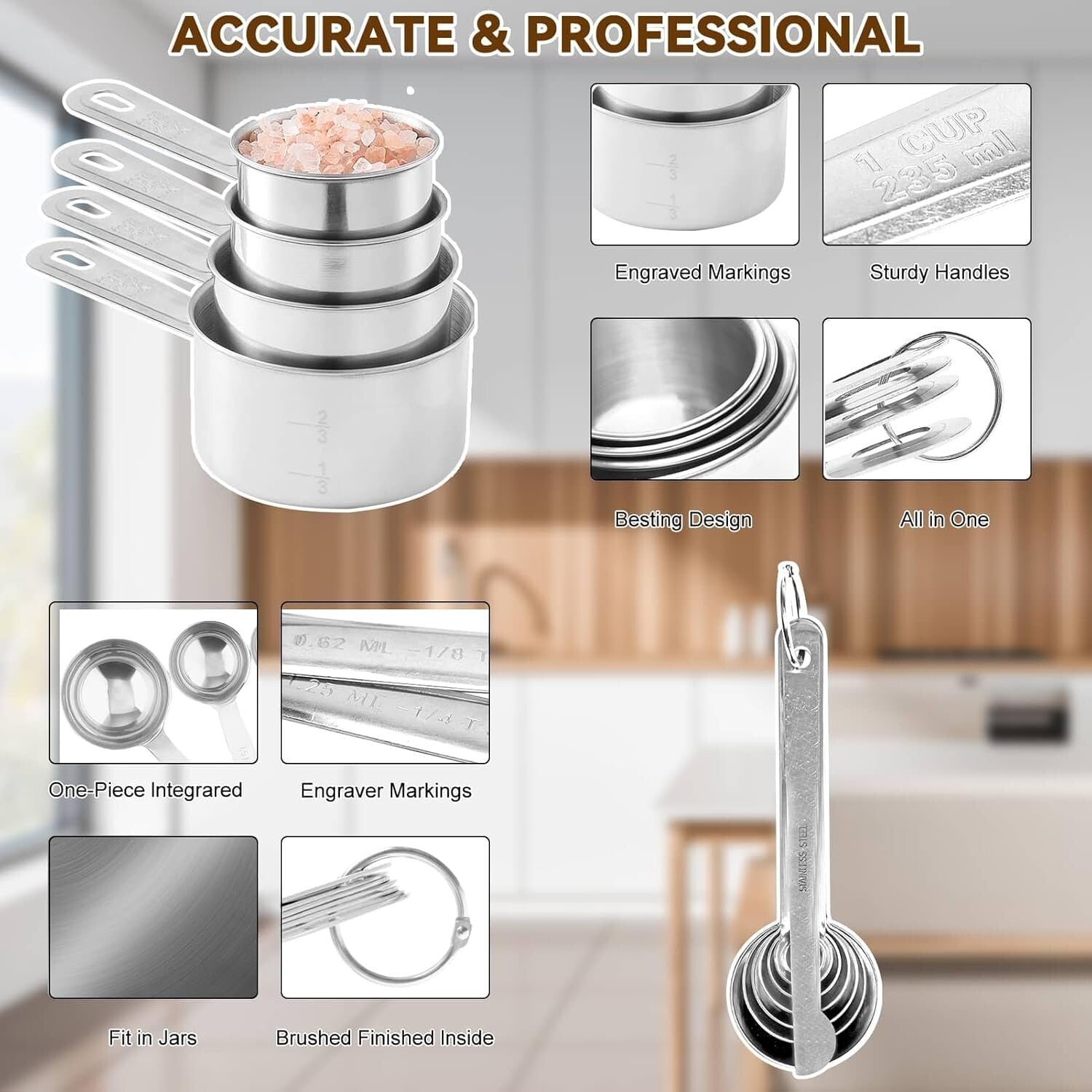 All-in-One Kitchen Mixing Set: 5-Speed Hand Mixer with Stainless Steel Bowls