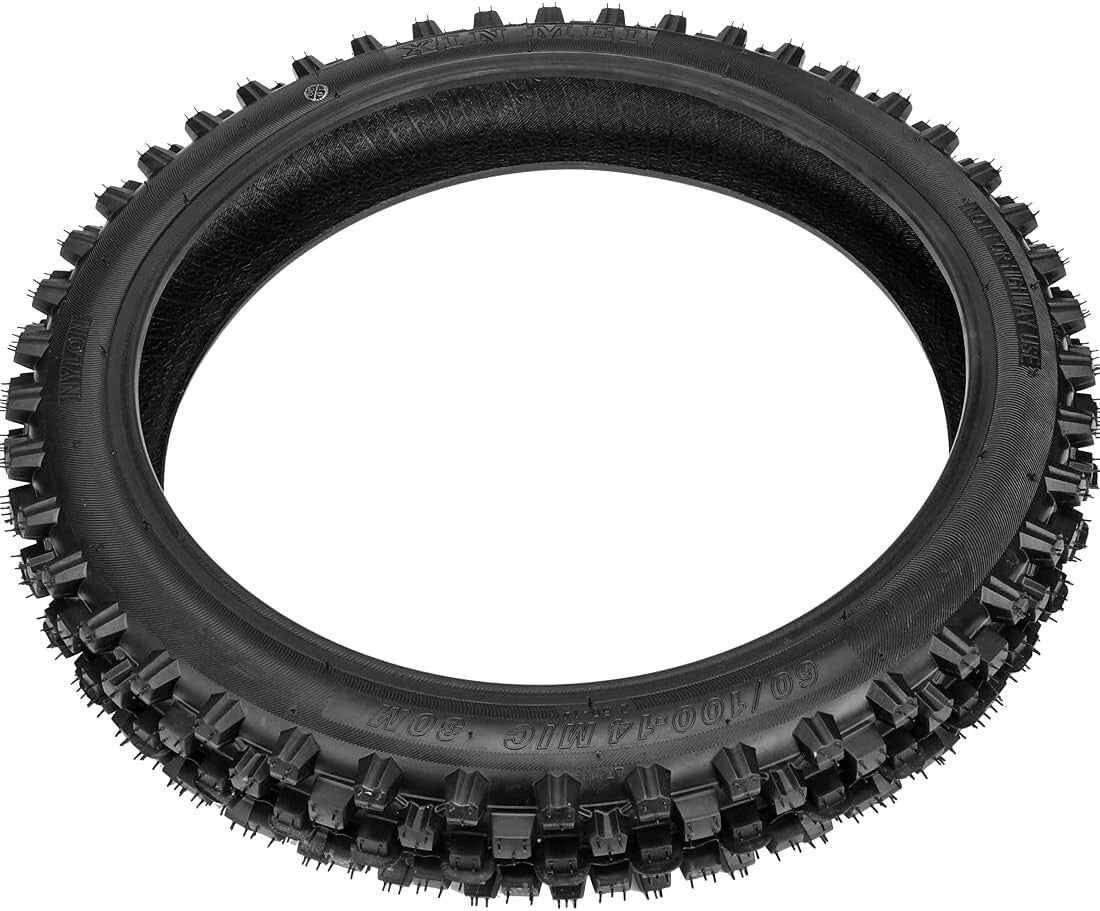 Durable 60/100-14 Tire & Inner Tube Combo for Off-Road Motocross Riding