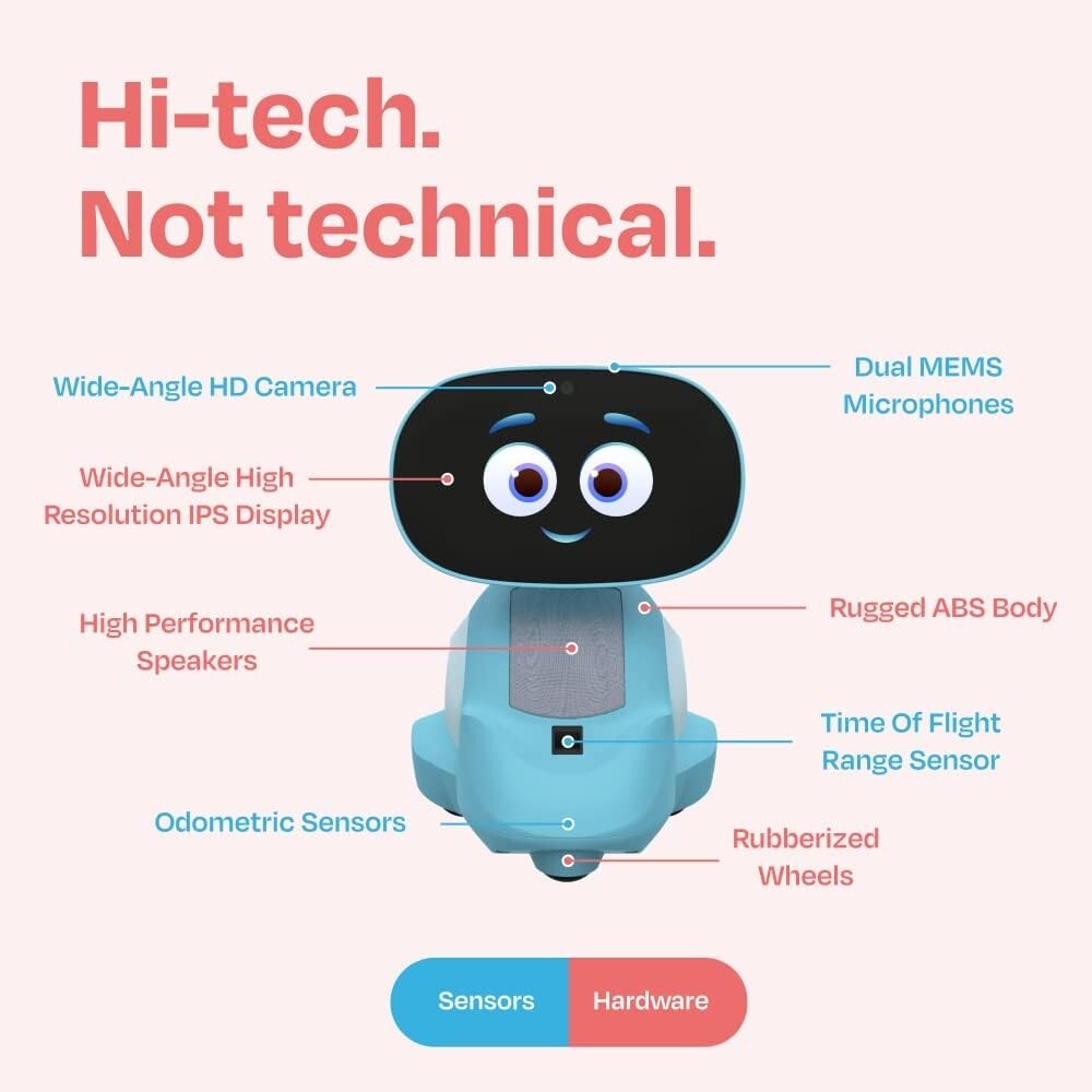 Durable AI-Powered Robot for Kids | Emotional Learning & Active Play Included