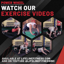 Load image into Gallery viewer, Full Body Functional Fitness Power Wheel - Strengthens Abs &amp; All Muscle Groups