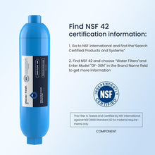 Load image into Gallery viewer, Coconut Carbon Garden Hose Filter - Ultimate Chlorine Removal for Pools &amp; Spas
