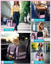 Load image into Gallery viewer, Soft-Sided Cat Carrier for Medium Cats - Spacious &amp; Durable Travel Solution